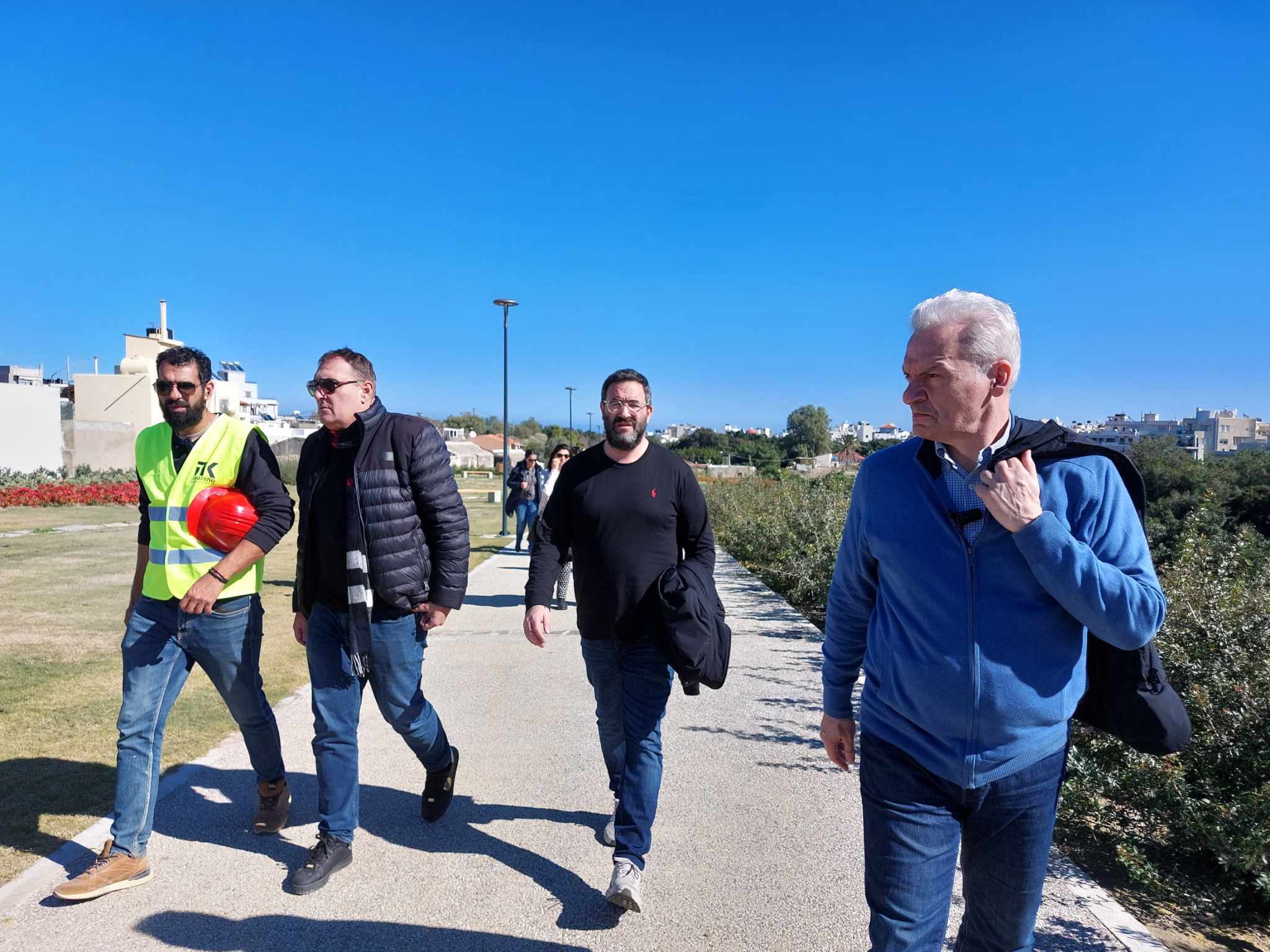 ενετικά τείχη καλοκαιρινός Ηράκλειο έργα αυτοψία