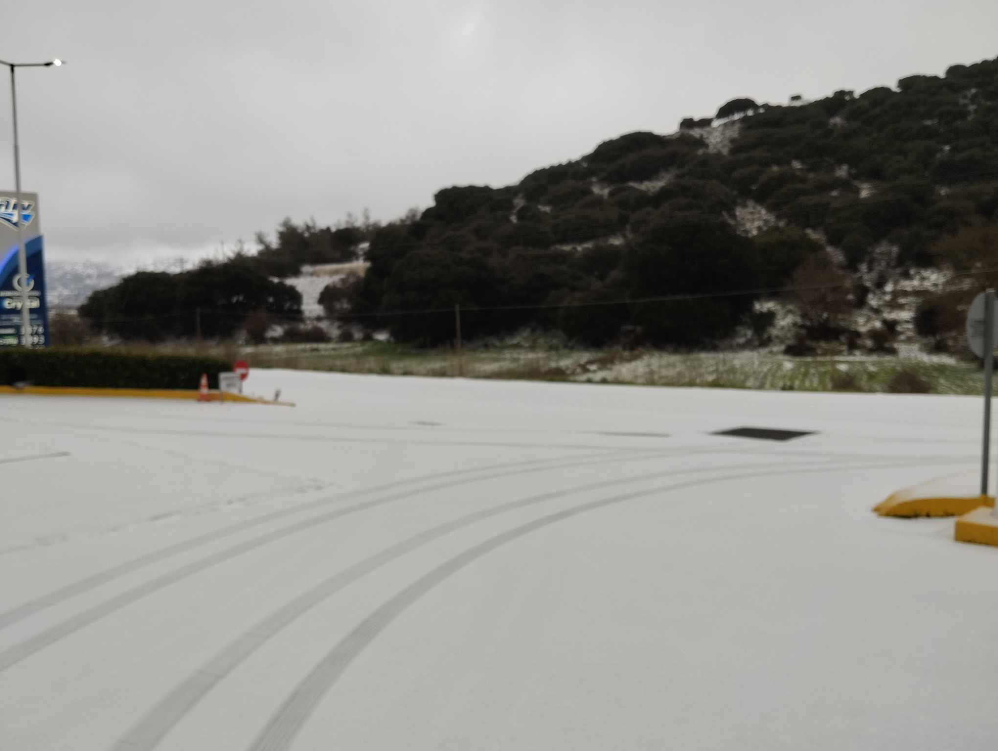 χιόνι Οροπέδιο Λασιθίου