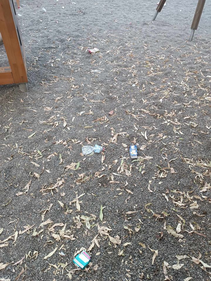 Καθαριότητα-πάρκο σημειώσατε X