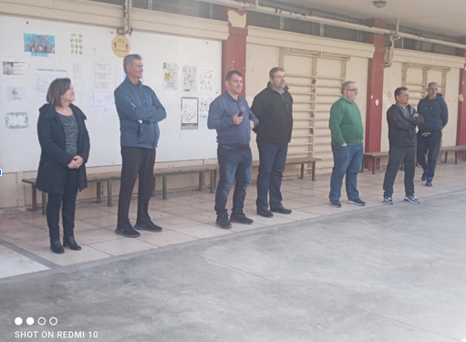 Στο 4ο ΓΕΛ Ηρακλείου ο Πύρρος Δήμας