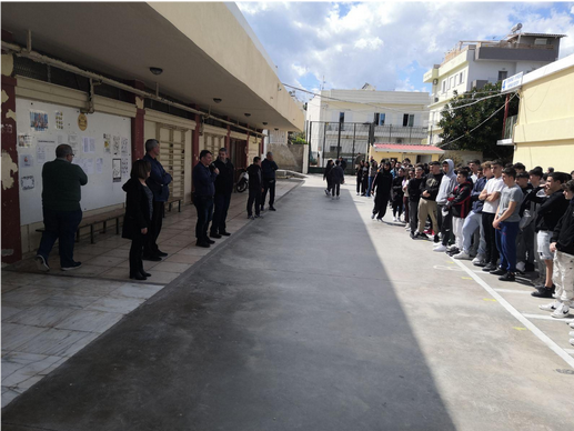 Στο 4ο ΓΕΛ Ηρακλείου ο Πύρρος Δήμας