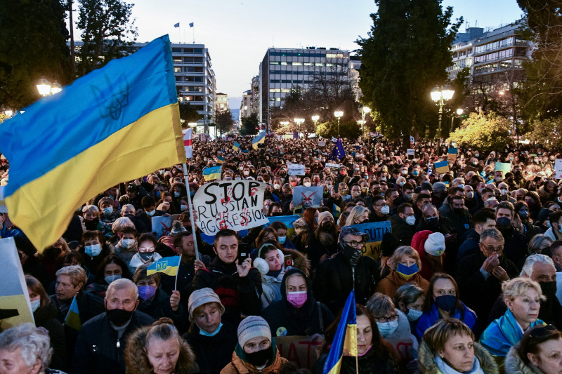 Διαμαρτυρία Ουκρανία