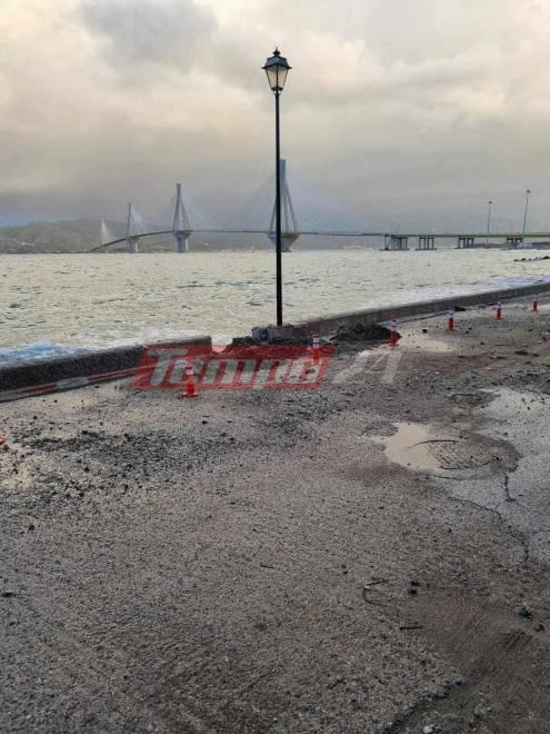 Κακοκαιρία: Δεν υπάρχουν δρόμοι σε Ρίο, Αραχωβίτικα και Πλαζ