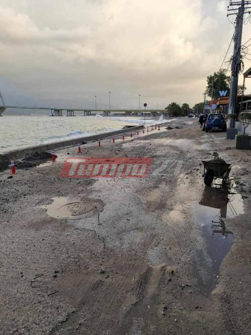Κακοκαιρία: Δεν υπάρχουν δρόμοι σε Ρίο, Αραχωβίτικα και Πλαζ
