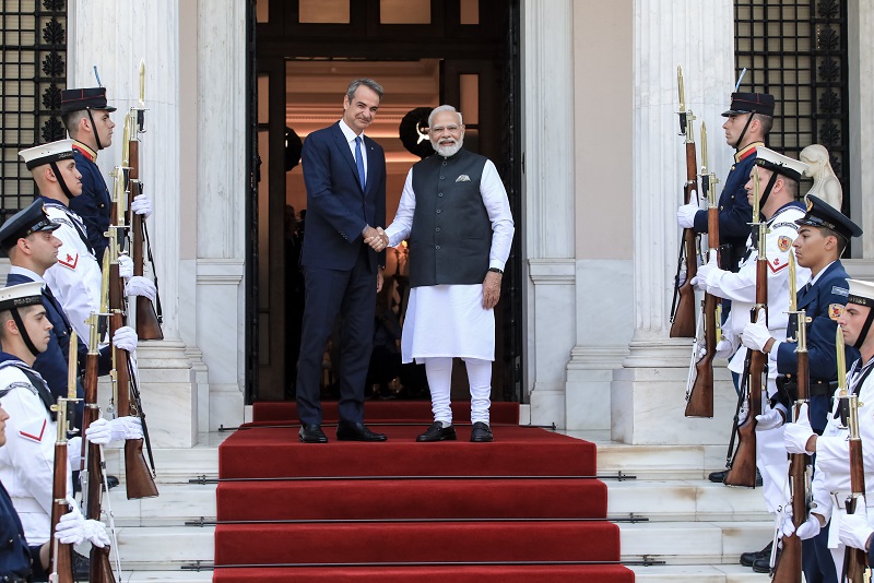 Κυριάκος Μητσοτάκης Ναρέντρα Μόντι