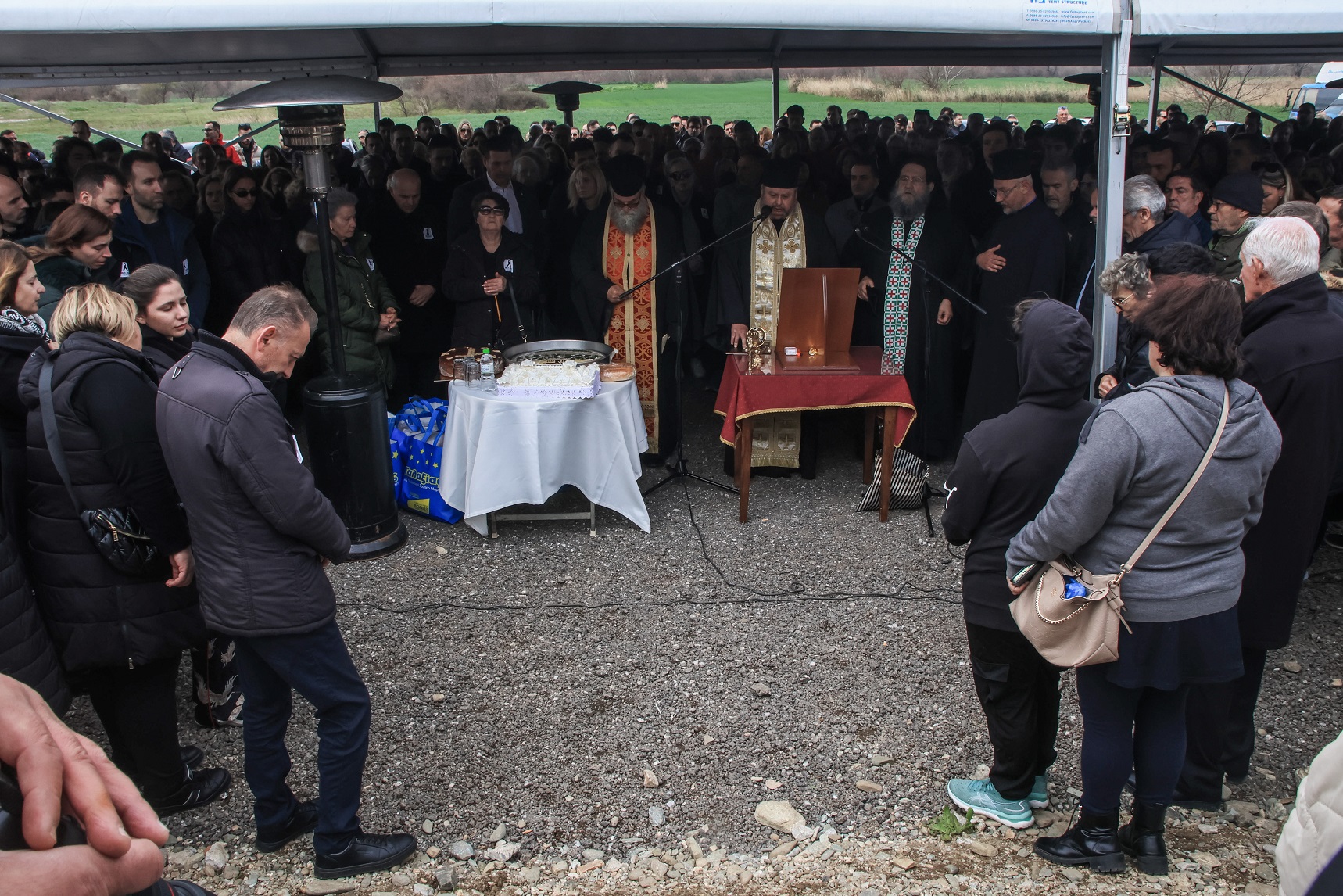 Τέμπη Σιδηροδρομικό Δυστύχημα Τρισάγιο 