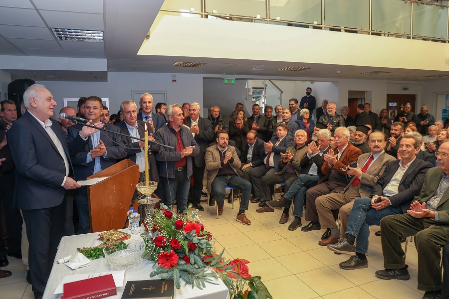 Ορκίστηκε ο νέος δήμαρχος Παύλος Μπαριτάκης και το Δημοτικό Συμβούλιο Βιάννου