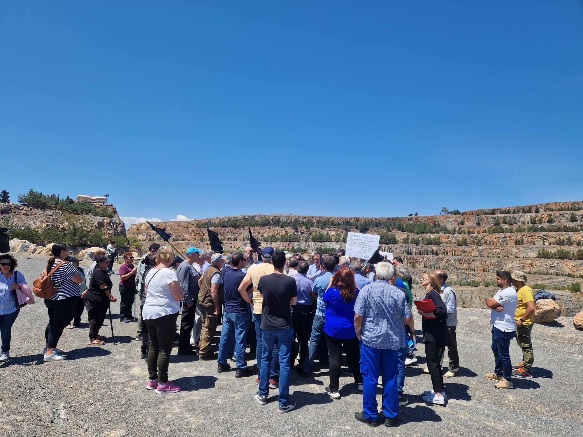 Κατηγορηματικά "όχι" από τον Δήμο Χερσονήσου και την τοπική κοινωνία στην επαναλειτουργία των λατομείων
