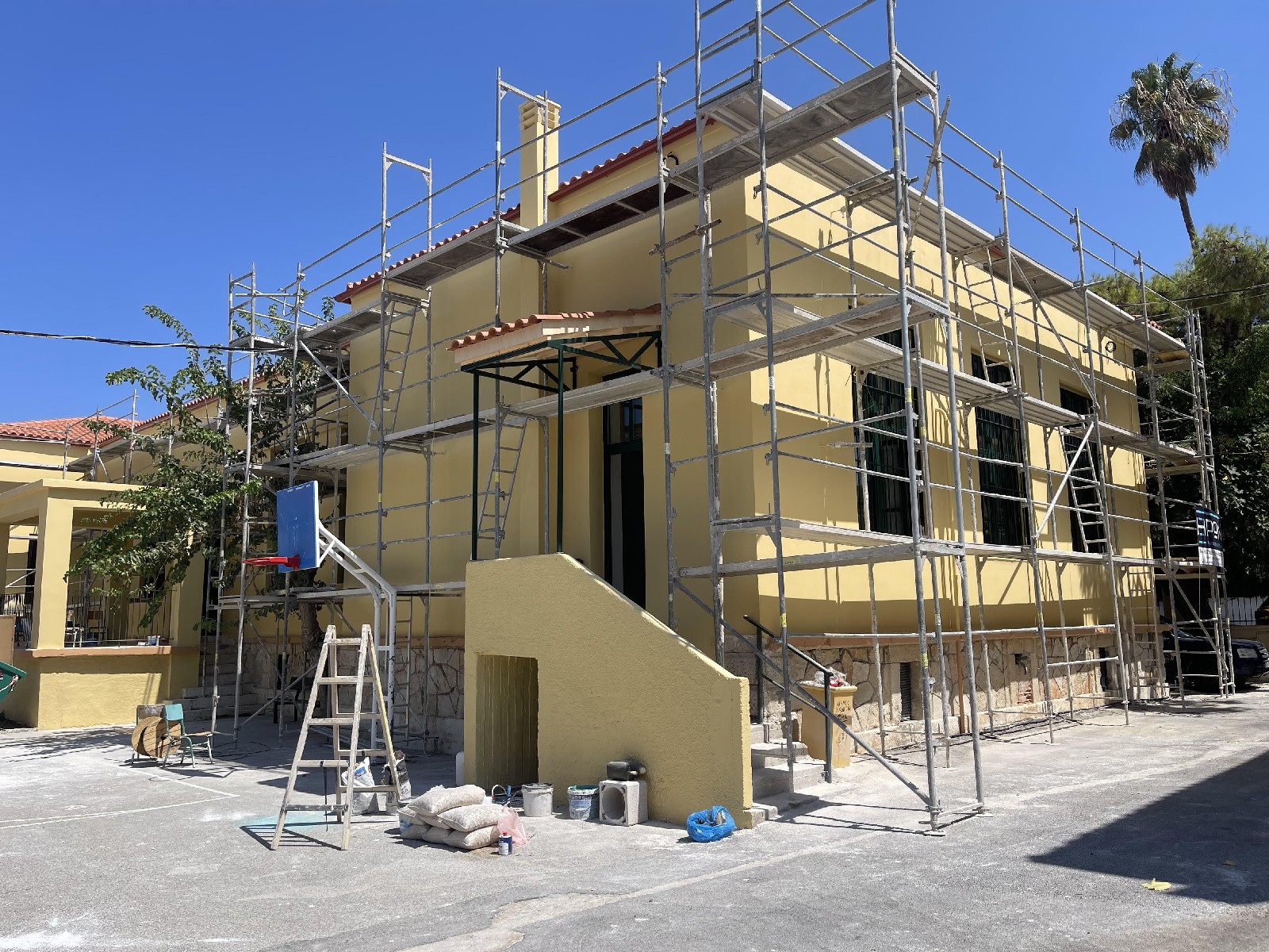  Ολοκληρώνεται πριν το πρώτο κουδούνι, η ολική ανακατασκευή του 9ου Δημοτικού Σχολείου Χαλέπας