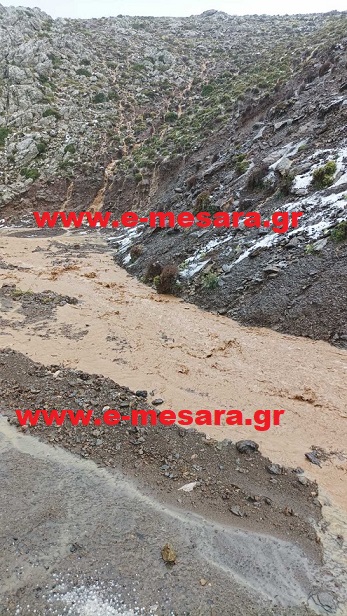 κατολισθήσεις μεσαρά Ηράκλειο