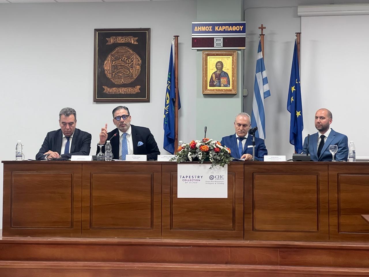 Ο Όμιλος CHC Group και η Hilton παρουσίασαν το πρώτο Tapestry Collection by Hilton Resort στην Ευρώπη.