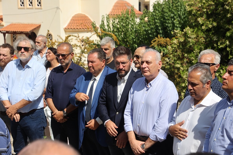 Στις εκδηλώσεις Τιμής για τους 49 Εθνομάρτυρες σε Δαμάστα και Μάραθος ο Δήμαρχος Βιάννου