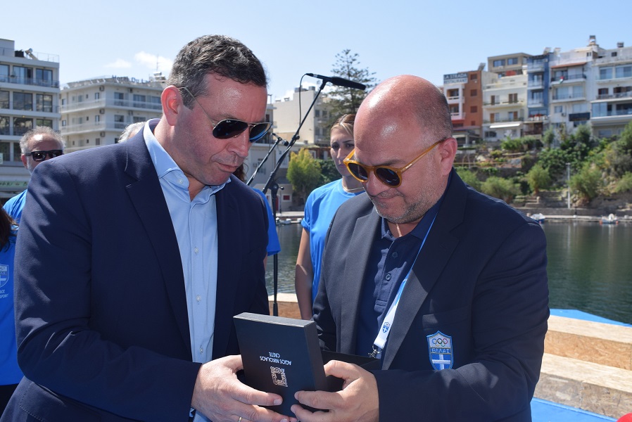 Ολυμπιακή Φλόγα Άγιος Νικόλαος Λασίθι