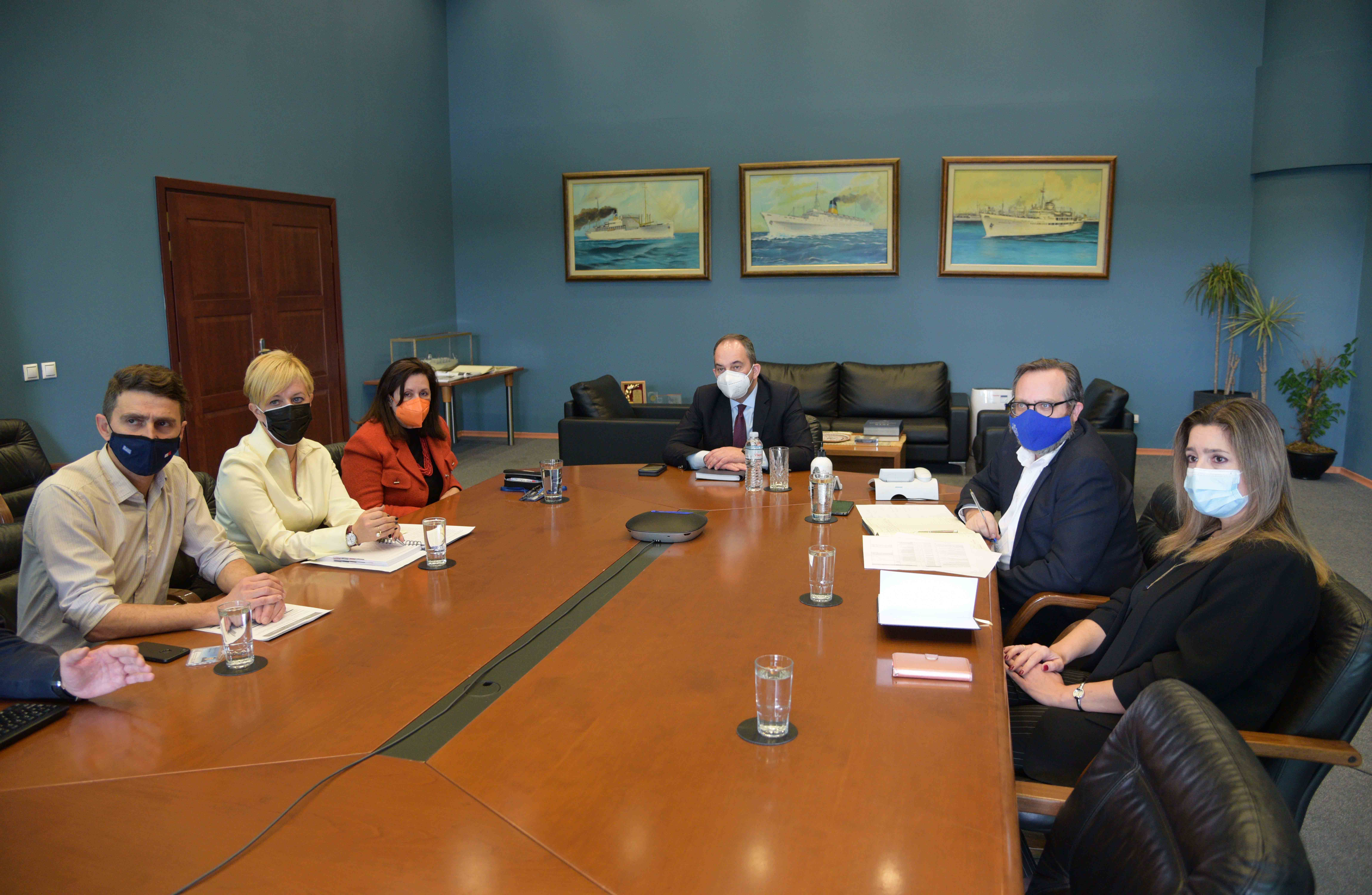 Από την παρουσίαση της ψηφιακής πλατφόρμας