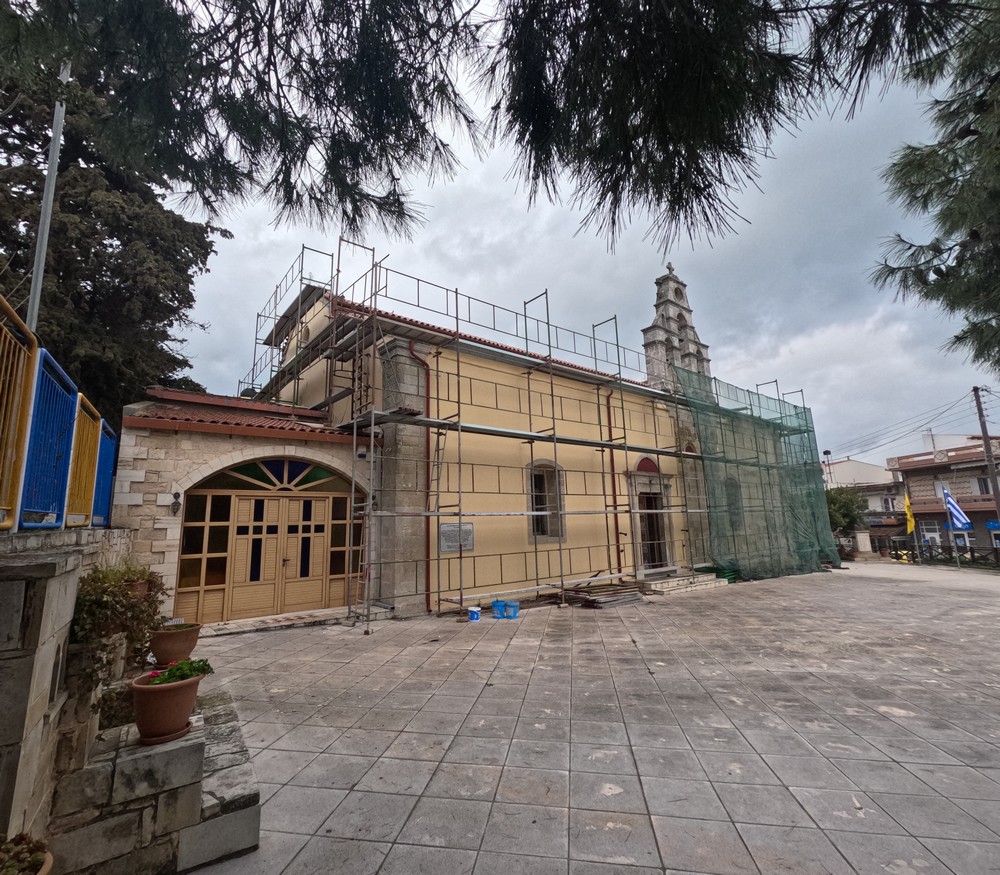 Αγία Βαρβάρα εργασίες αποκατάσταση Δήμος Γόρτυνας Ηράκλειο