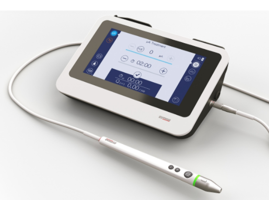 Η συσκευή GYMNA Acure 250 διαθέτει ιατρική σήμανση CE.