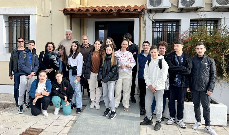 Ενημέρωση των μαθητών του Α΄ Γυμνασίου Αγίου Νικολάου για την Πολιτική Προστασία