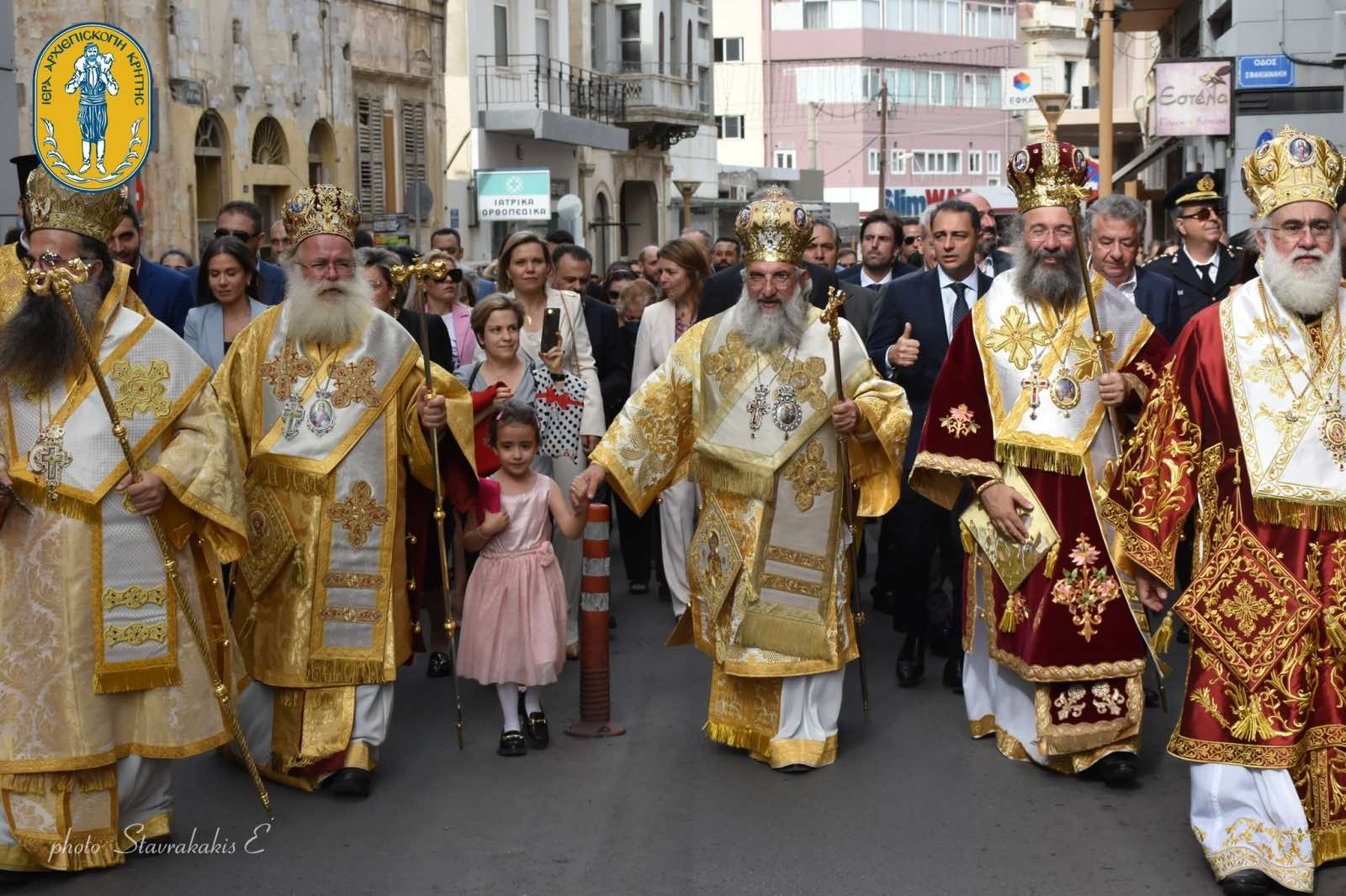 Με λαμπρότητα ο εορτασμός του Αγίου Μηνά στο Ηράκλειο