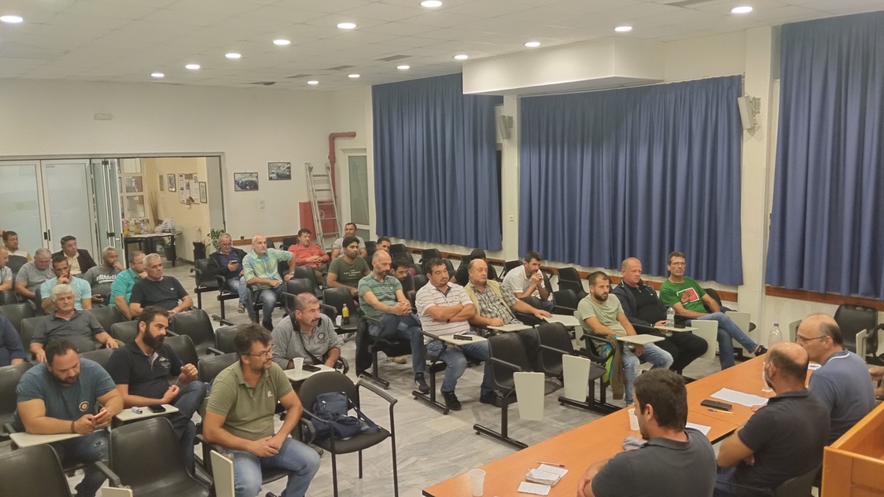 απεργία οικοδόμοι συγκέντρωση Ηράκλειο