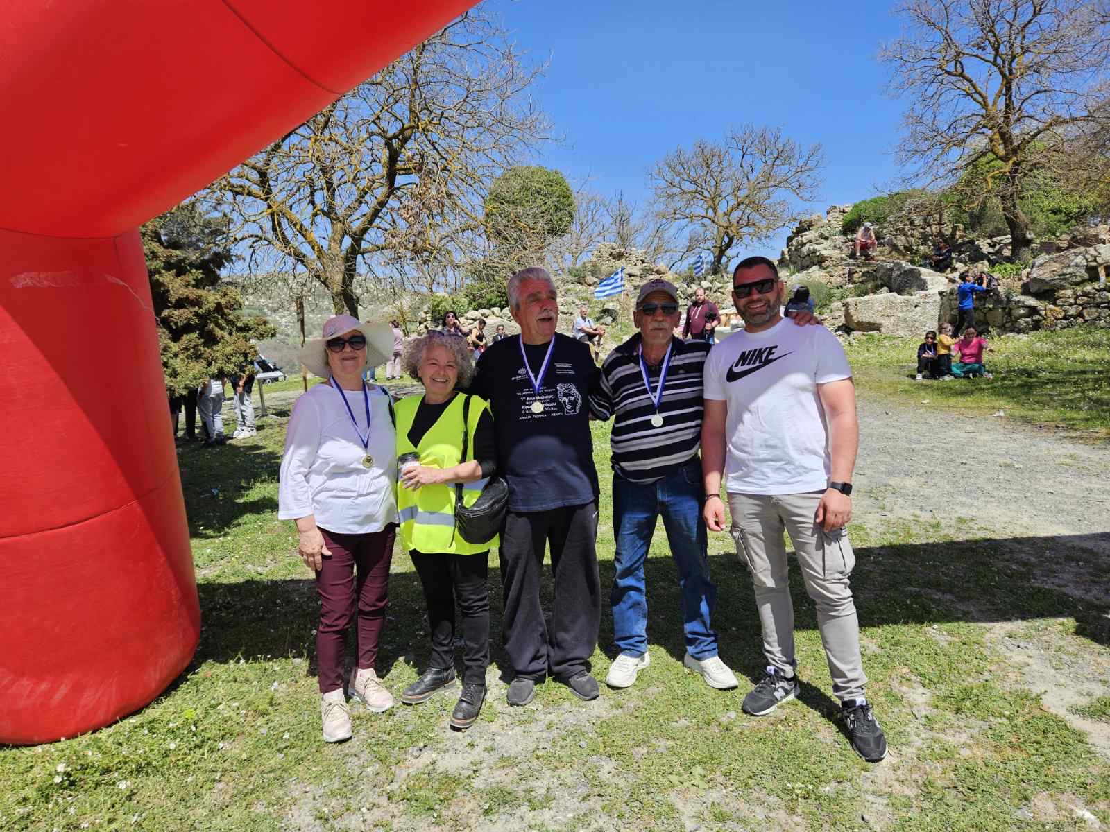 Με επιτυχία πραγματοποιήθηκε ο 1ος Απολλώνιος Φυσιολατρικός Αγώνας Δρόμου & Πεζοπορίας, 10,4 χλμ., Αρχαία Ριζηνία – Αξέντι