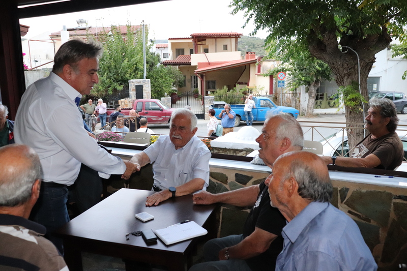 Μεραμβελιωτάκης Εκλογική Αναμέτρηση Περιοδείες 