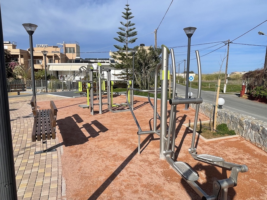 Παραδόθηκε προς χρήση το νέο πάρκο στο Μάλεμε - Φωτογραφίες