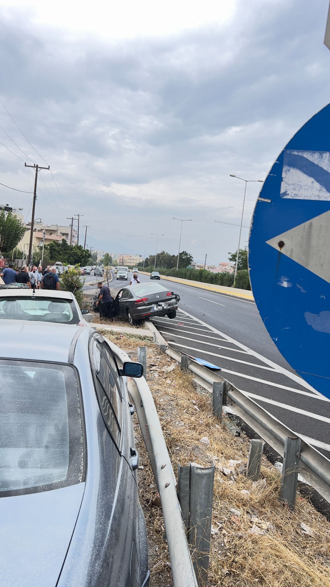 τροχαίο ατύχημα Εθνική Οδός Ηράκλειο Φοινικιά