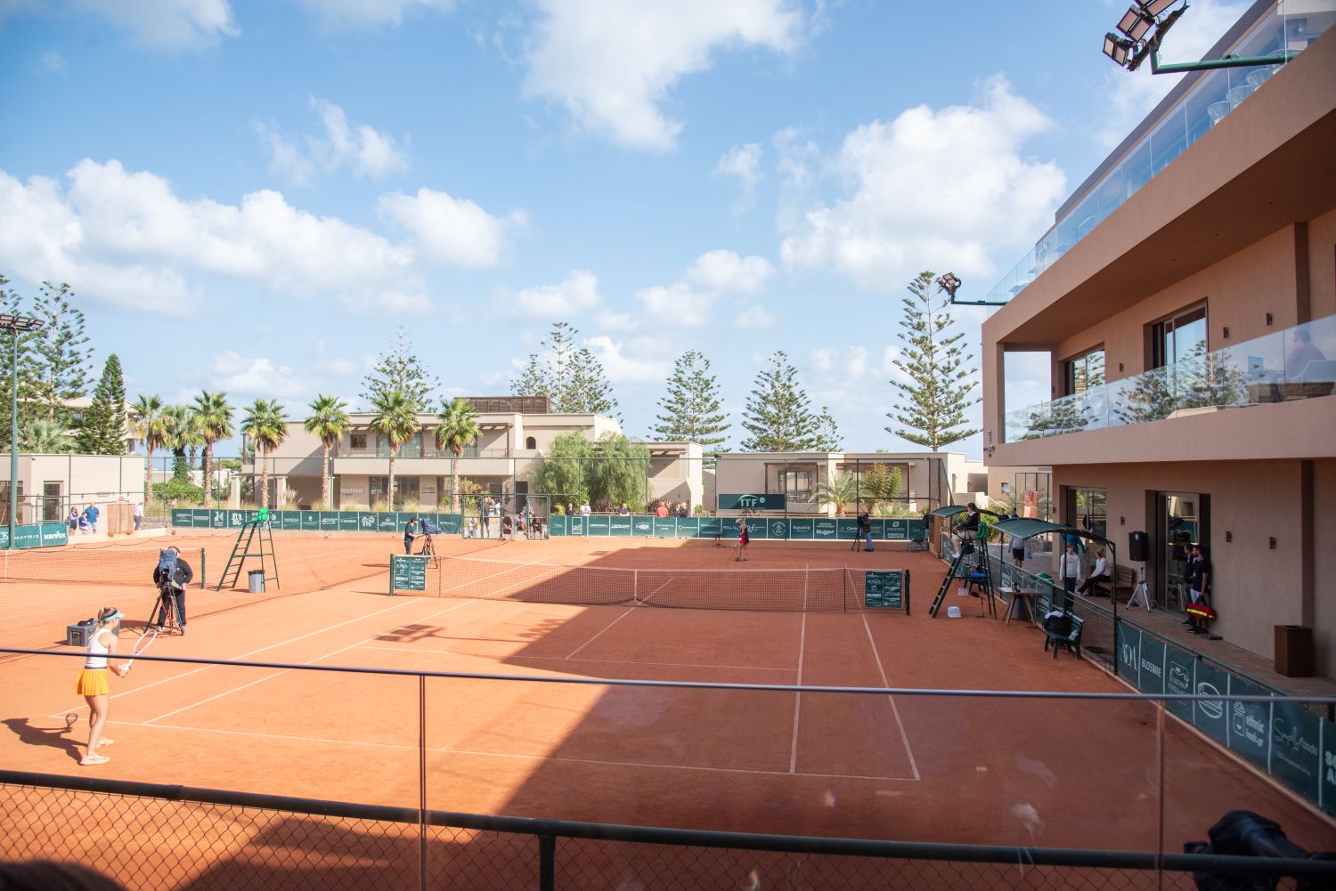 Στιγμιότυπα από το 1ο Nana ITF World Tennis Tournament