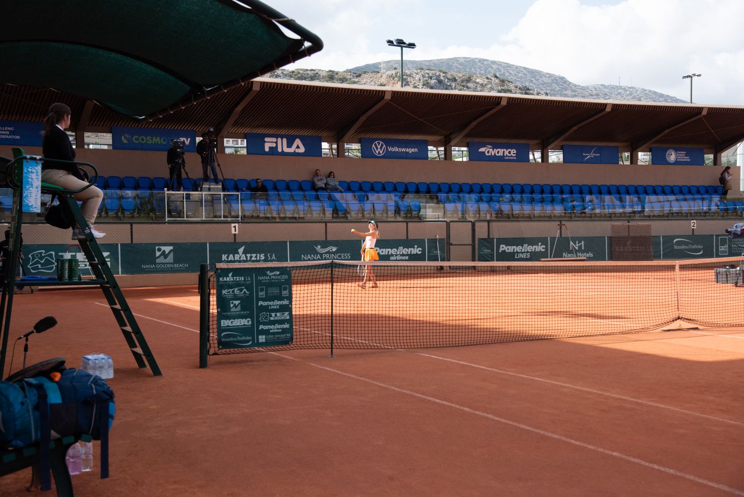 Στιγμιότυπα από το 1ο Nana ITF World Tennis Tournament