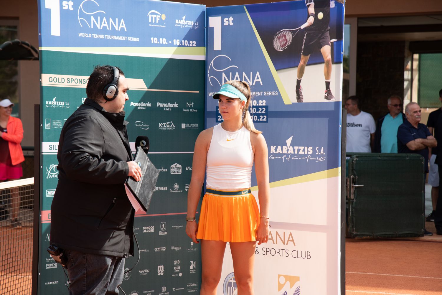 Στιγμιότυπα από το 1ο Nana ITF World Tennis Tournament