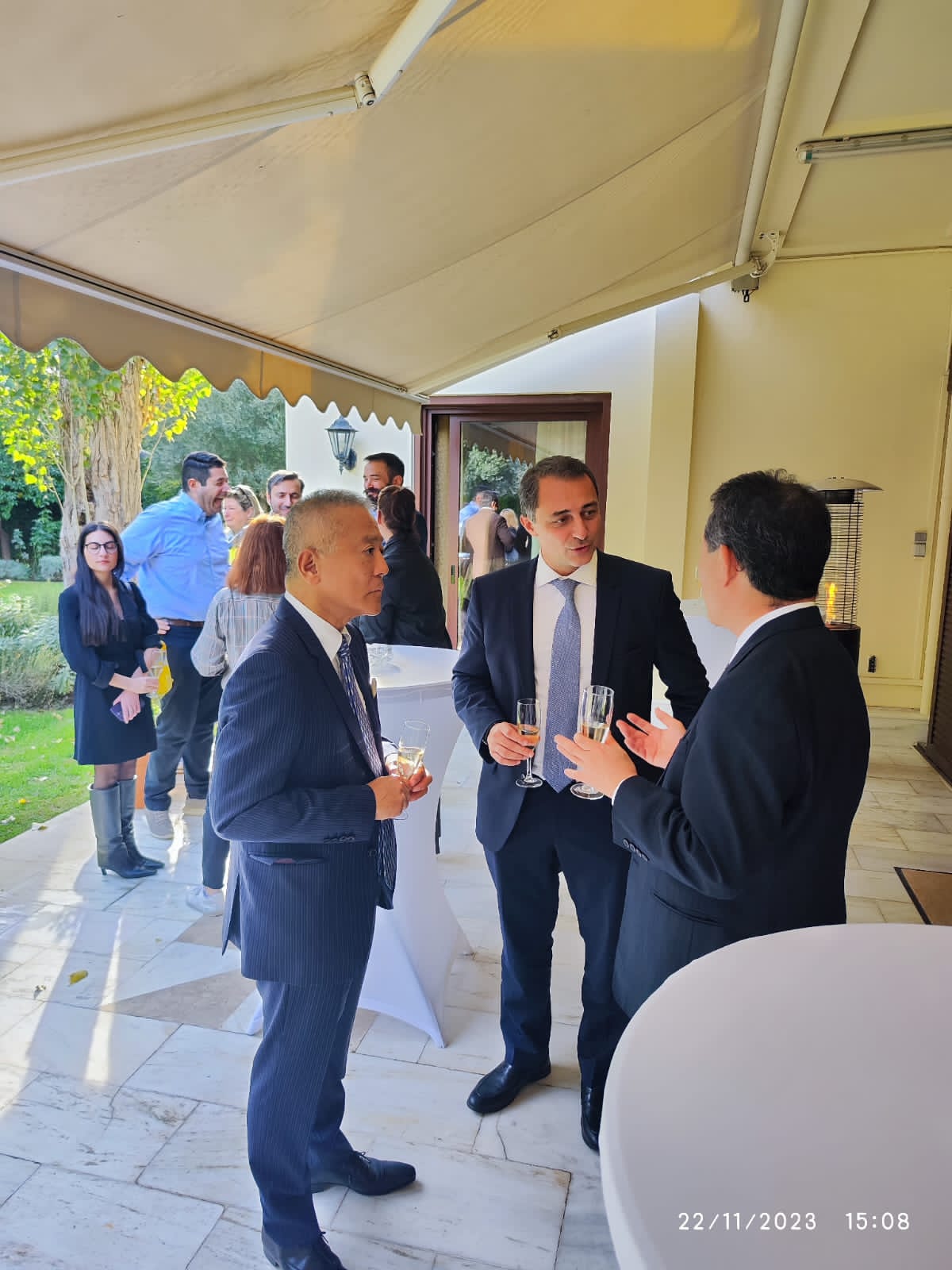 Σε δεξίωση για τα εγκαίνια των νέων γραφείων της NTT DATA στην Ελλάδα ο Υφυπουργός Ανάπτυξης