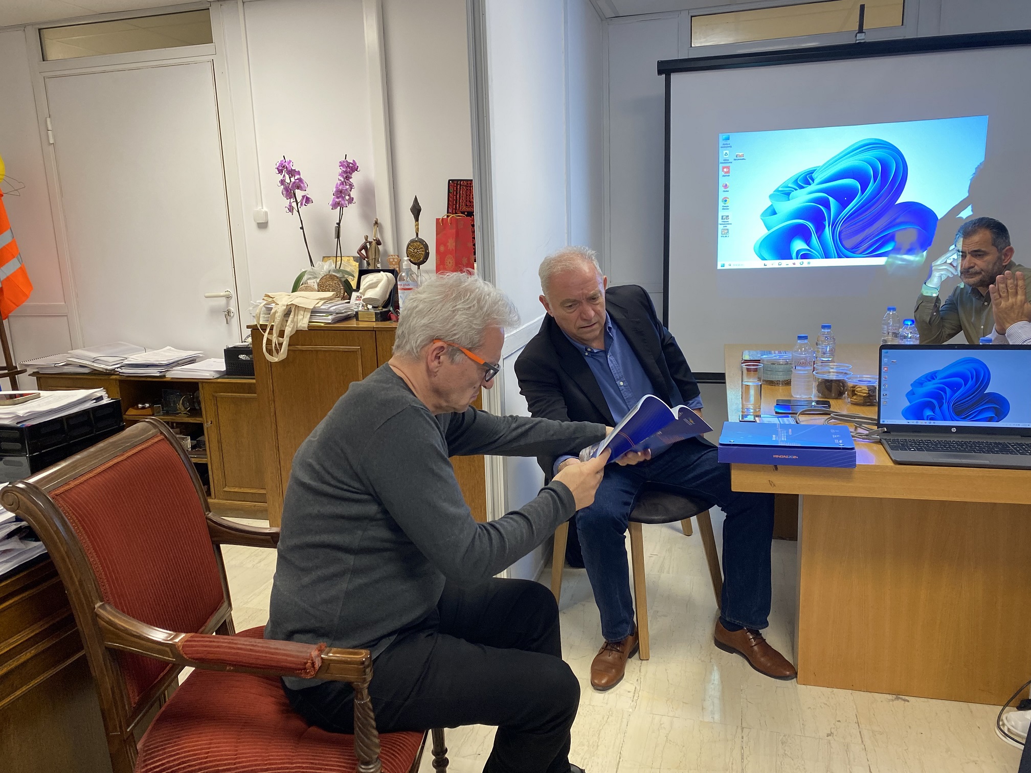 σύσκεψη Μίνωας Ηράκλειο Καλοκαιρινός Λέκκας σεισμός