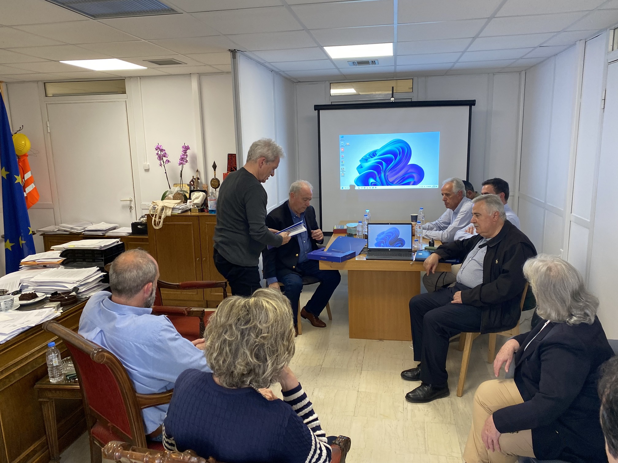 σύσκεψη Μίνωας Ηράκλειο Καλοκαιρινός Λέκκας σεισμός