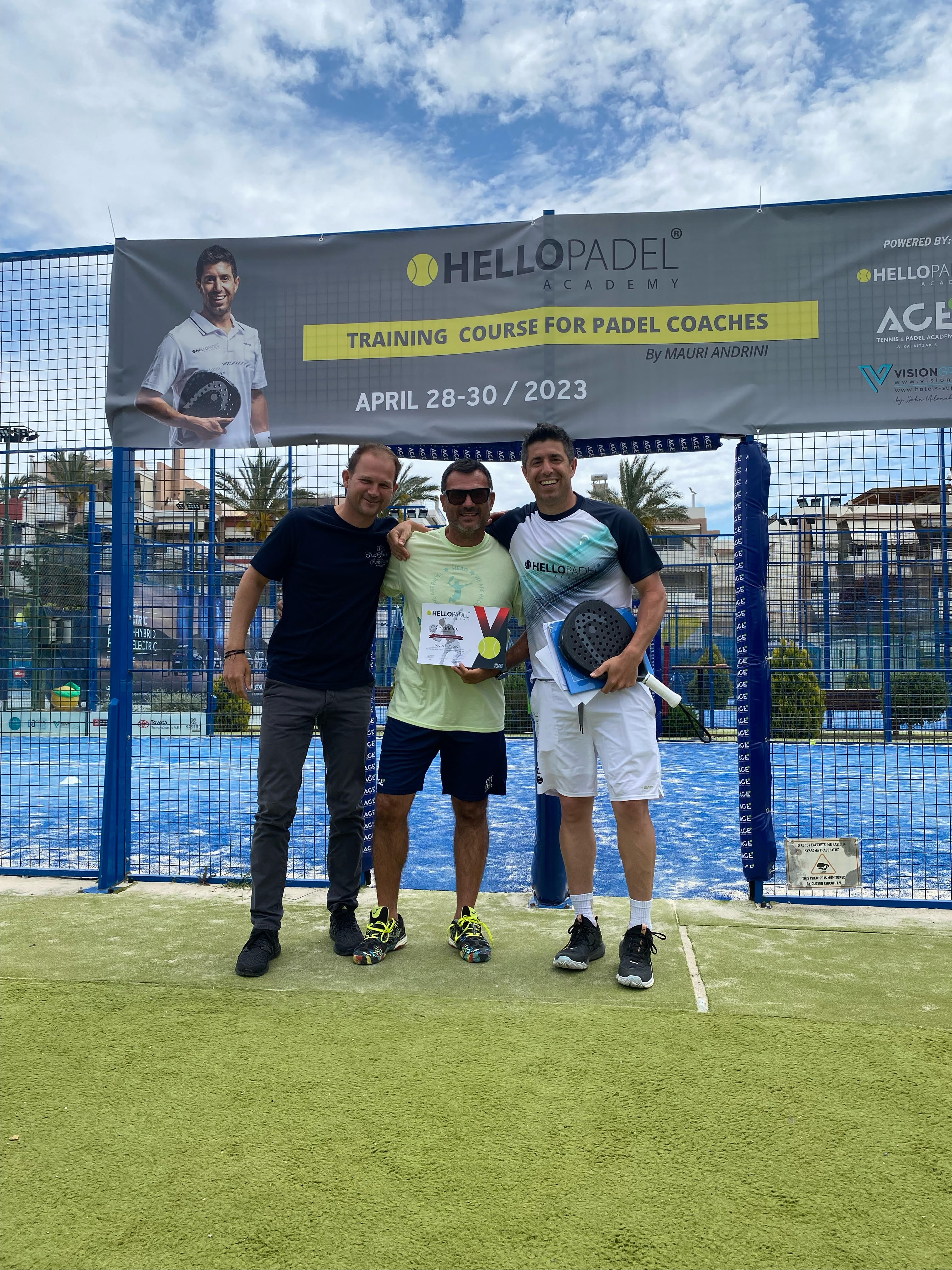 Padel Bronze Training Course απο την Hello Padel Academy στο Ace 