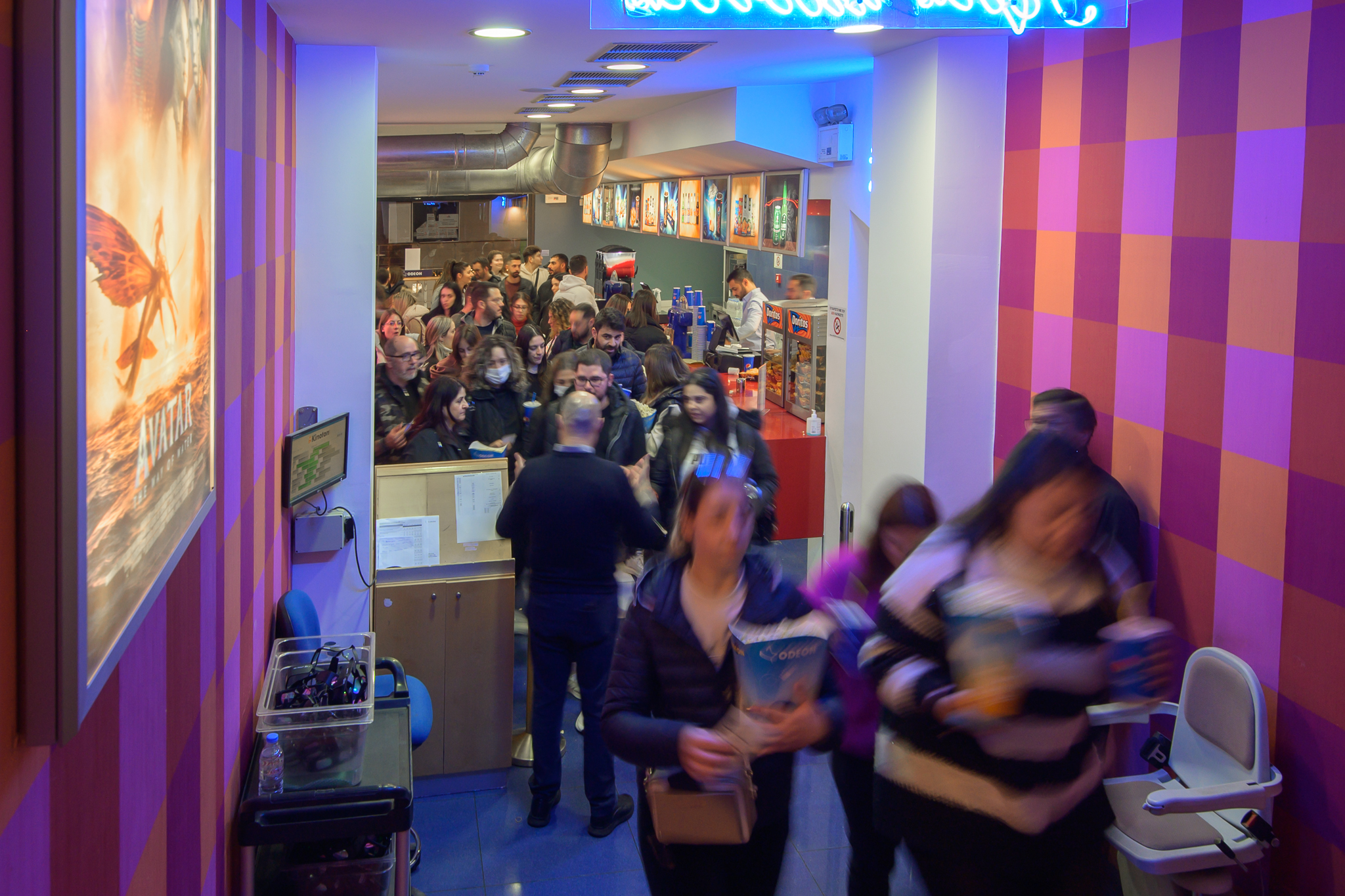 Πλήθος κόσμου κατά το τριήμερο των Φώτων στον Κινηματογράφο ODEON TALOS PLAZA