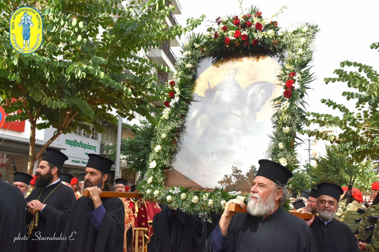 Με λαμπρότητα ο εορτασμός του Αγίου Μηνά στο Ηράκλειο