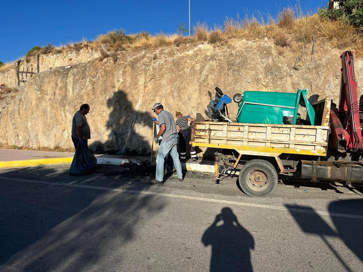 Άγιος Νικόλαος κάδοι απορριμμάτων