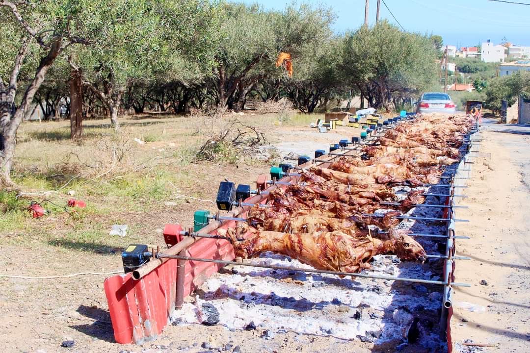 Αγριανά γιορτή οβελία