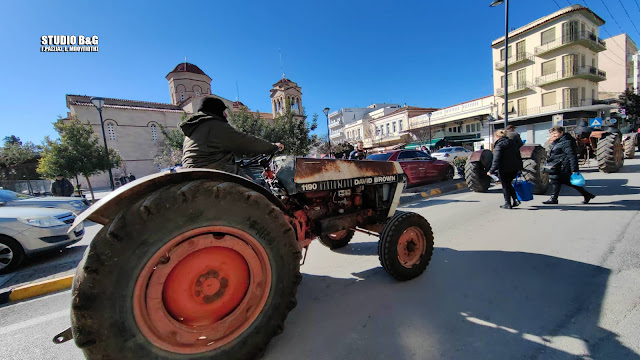  Στους δρόμους βγήκαν οι αγρότες της Αργολίδας