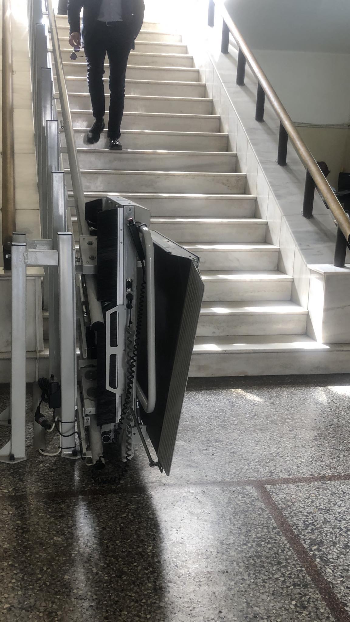 αναβατόριο δικαστικό μέγαρο Ηράκλειο