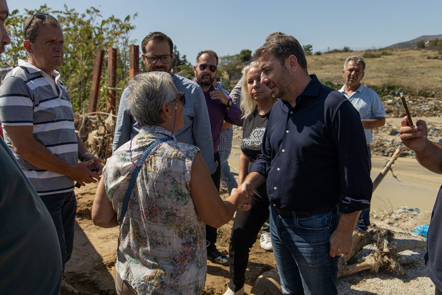 Ανδρουλάκης Βόλος Πλημμύρες