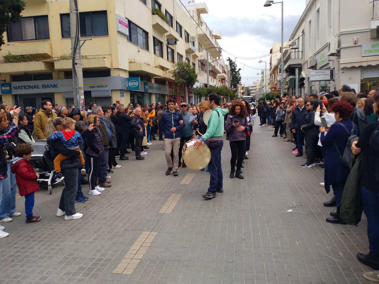 Ρέθυμνο απεργία συγκέντρωση