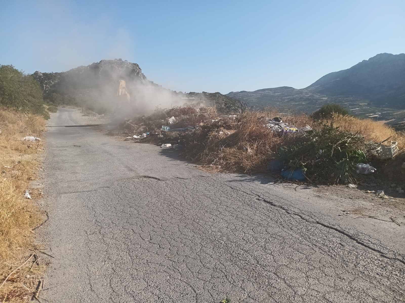 χωματερές ηρακλειο δαφνές πρόστιμα