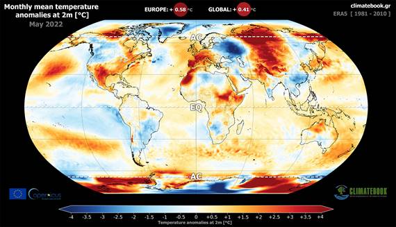 αποκλίσεις θερμοκρασίας