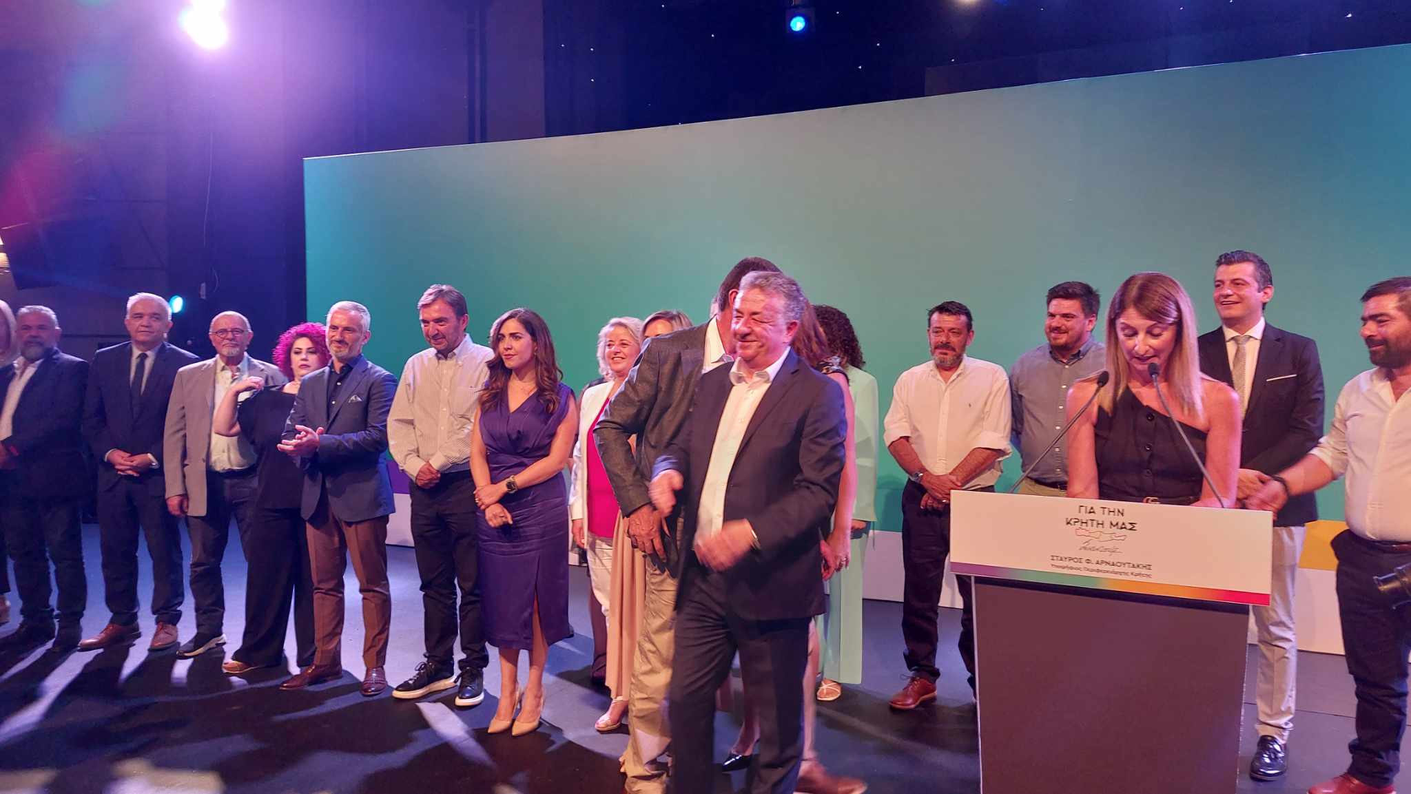 Αρναουτάκης παρουσίαση ψηφοδελτίου