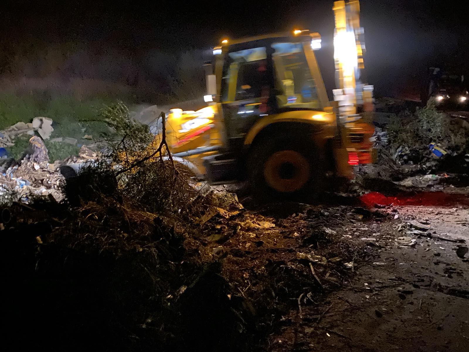 Πυρκαγιά παράνομη χωματερή