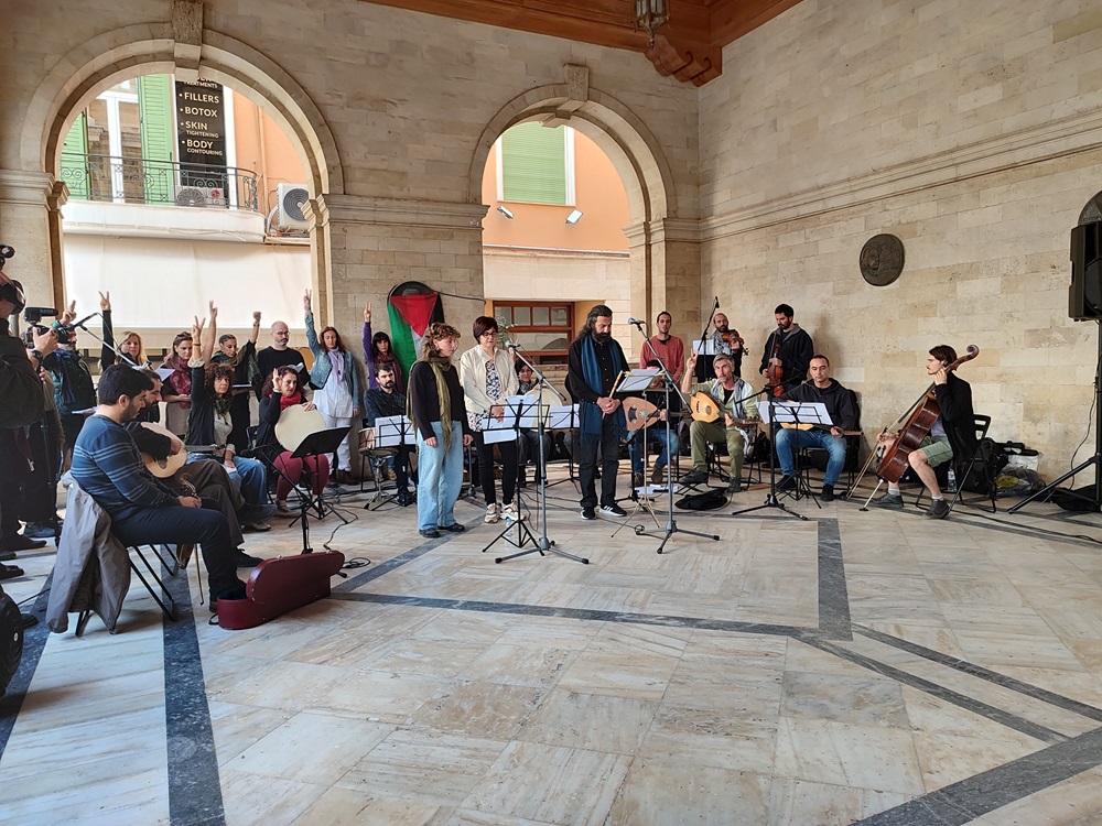 Διαδήλωση Παλαιστίνη