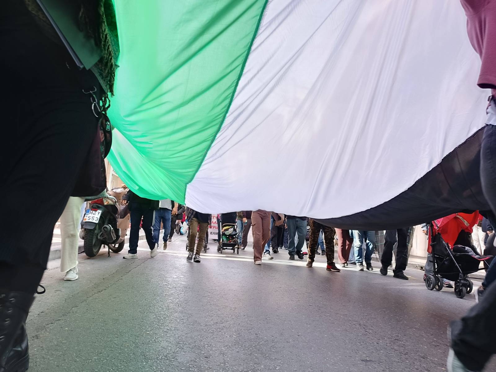 Διαδήλωση Παλαιστίνη 