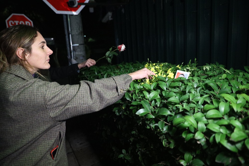 Ρωσική πρεσβεία διαμαρτυρία