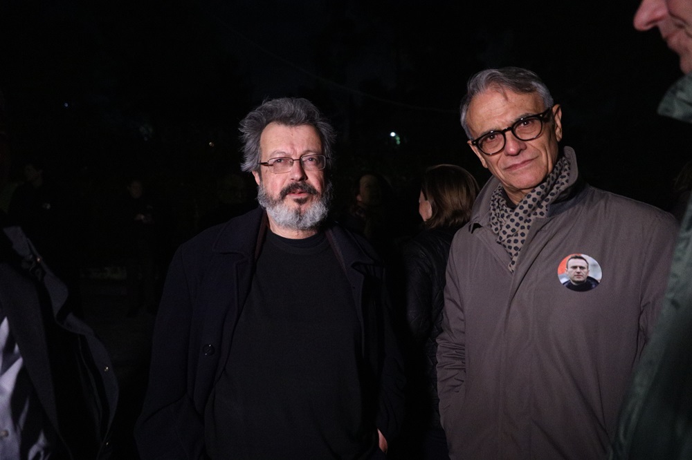 Ρωσική πρεσβεία διαμαρτυρία